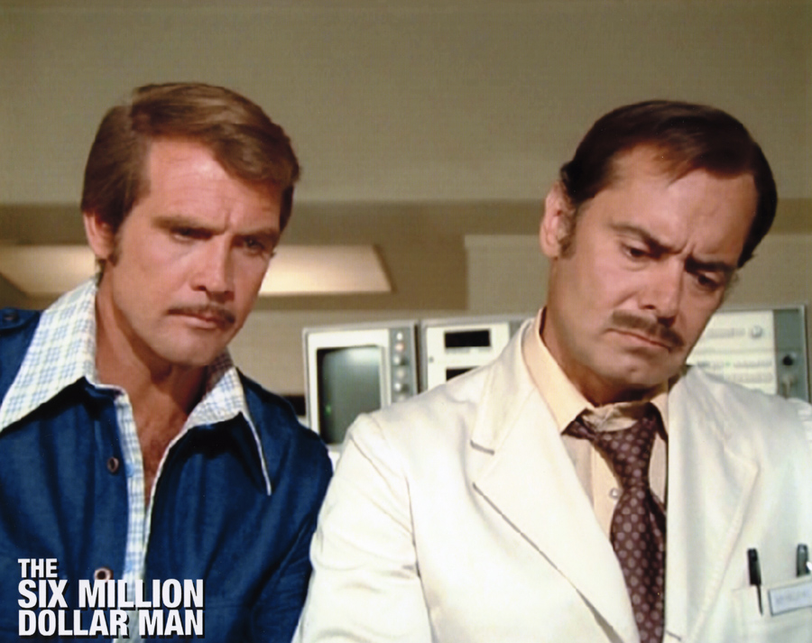 Steve Austin and Dr. Rudy Wells